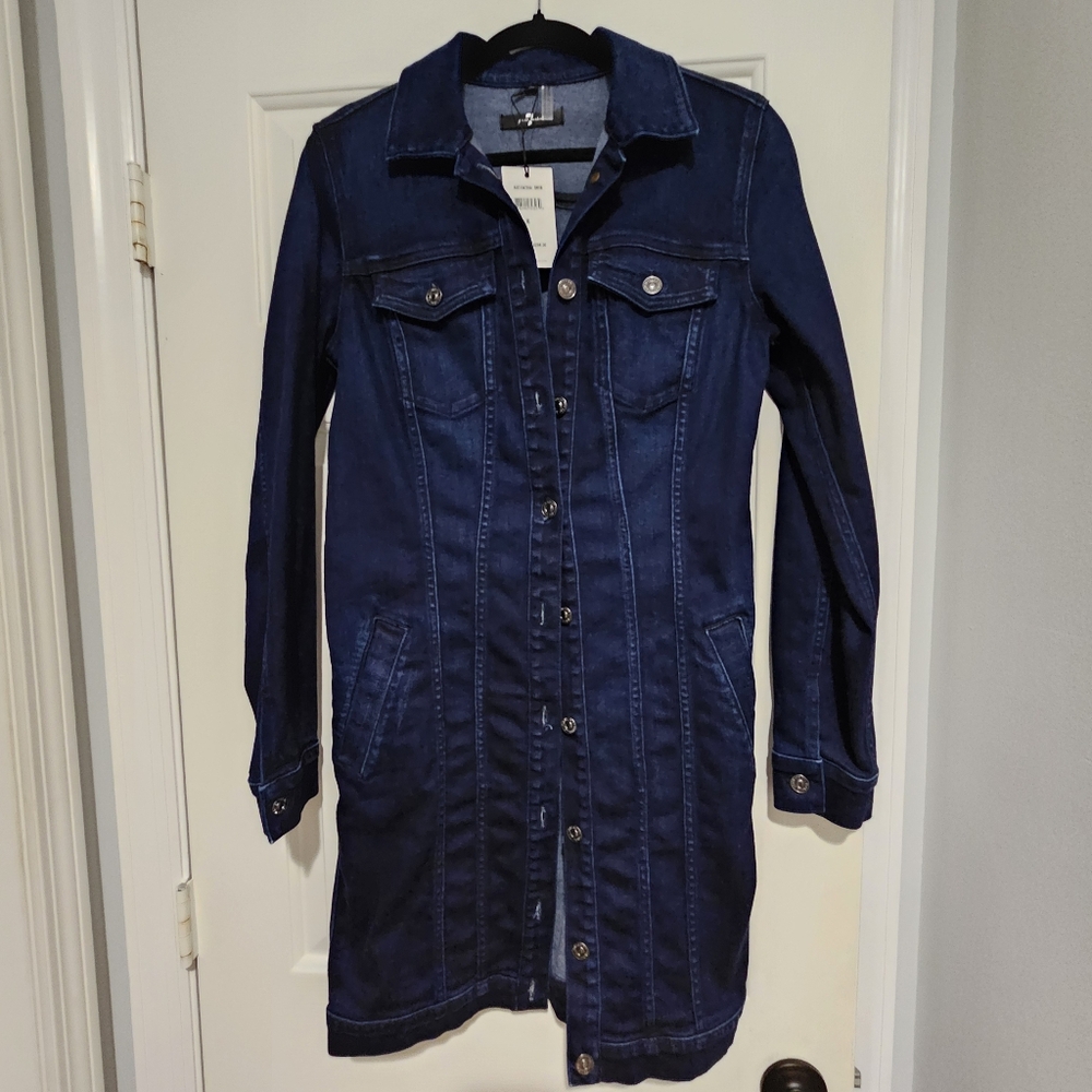 7 For All Mankind Blue Jean Dress